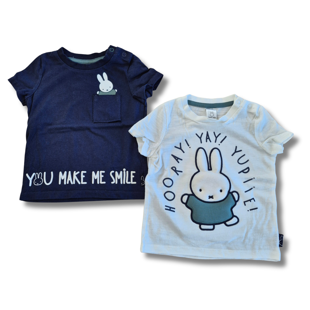 C&A - 2 T-shirtjes - Maat 80