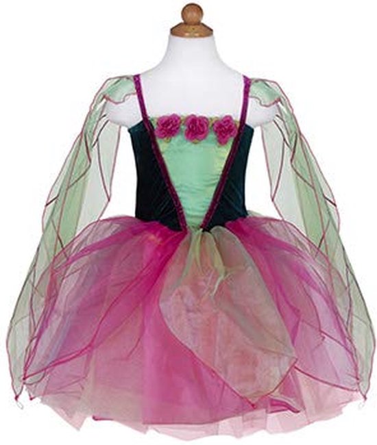 Great Pretenders - Fairy Blossom Dress met glitter wings - Maat 5-6j