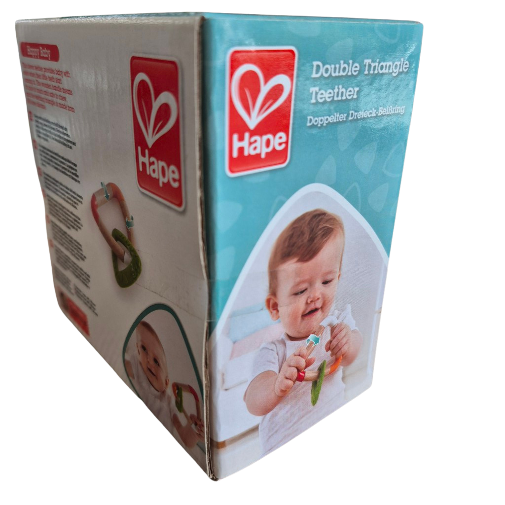 Hape - Dubbele bijtring - 0M+