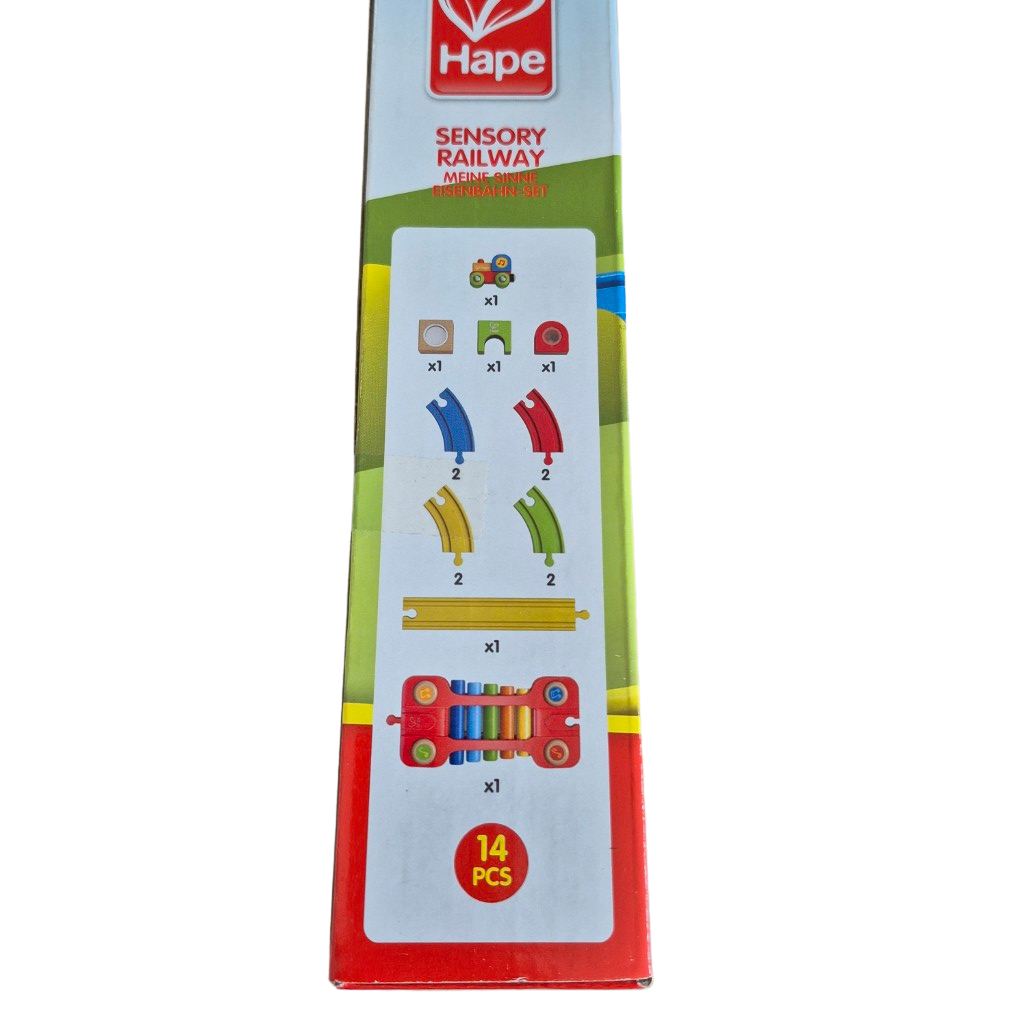 Hape - Sensorspoorweg - 18M+