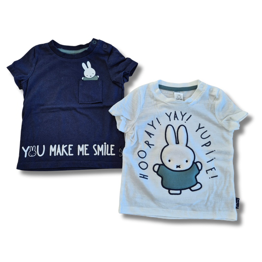 C&A - 2 T-shirtjes - Maat 80