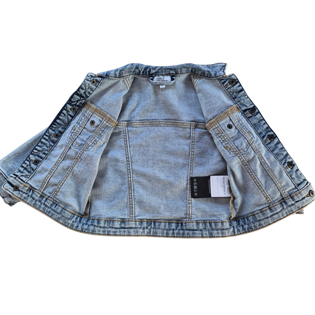 JBC Cuddles and smiles - Jeansjas - Maat 80