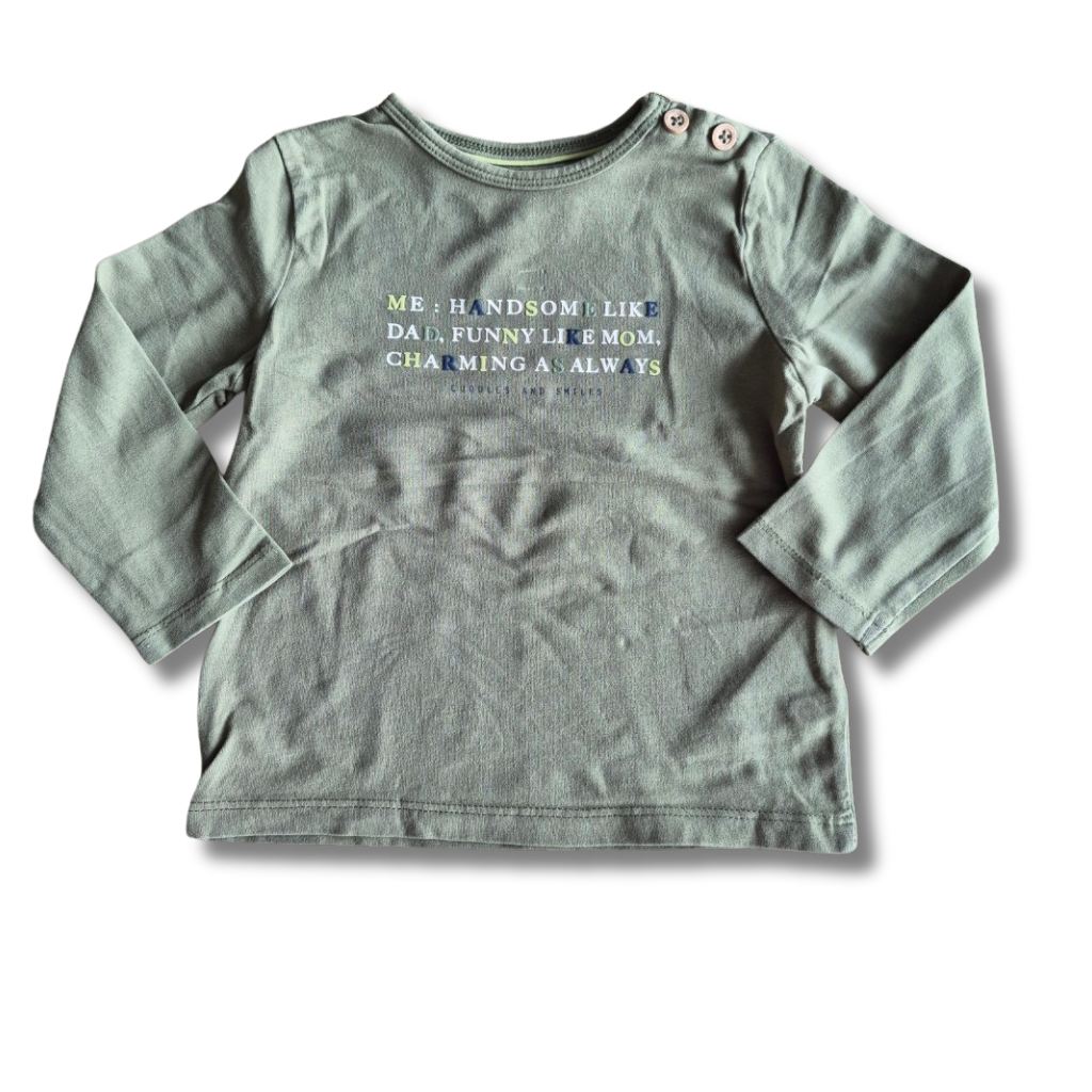 JBC Cuddles and Smiles - Longsleeve - Maat 86