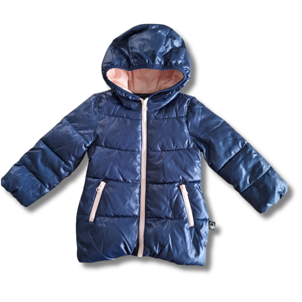 Benetton - Winterjas - Maat 1j/82cm