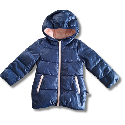 Benetton - Winterjas - Maat 1j/82cm