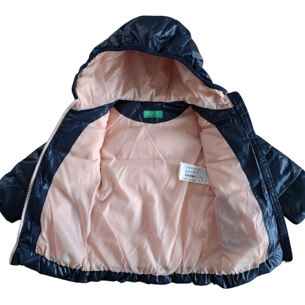 Benetton - Winterjas - Maat 1j/82cm