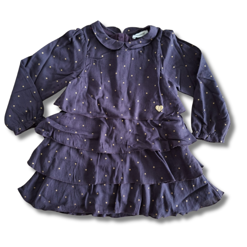 3 Pommes - Jurk - Maat 2j/86cm