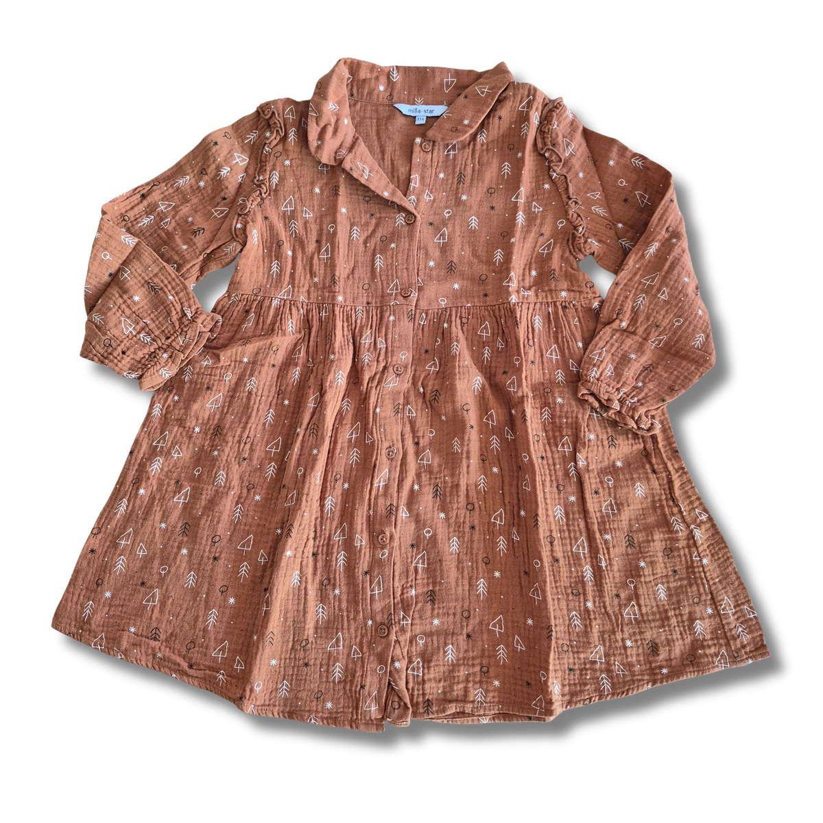 JBC Milla star - Jurk - Maat 116