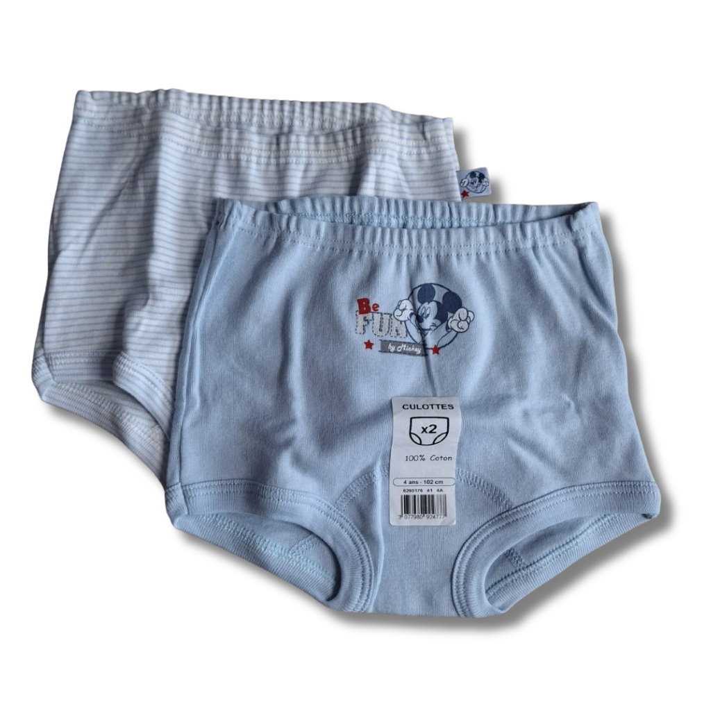 2 Slipjes - Maat 4j/102cm