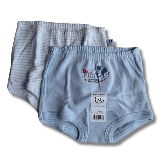 2 Slipjes - Maat 4j/102cm