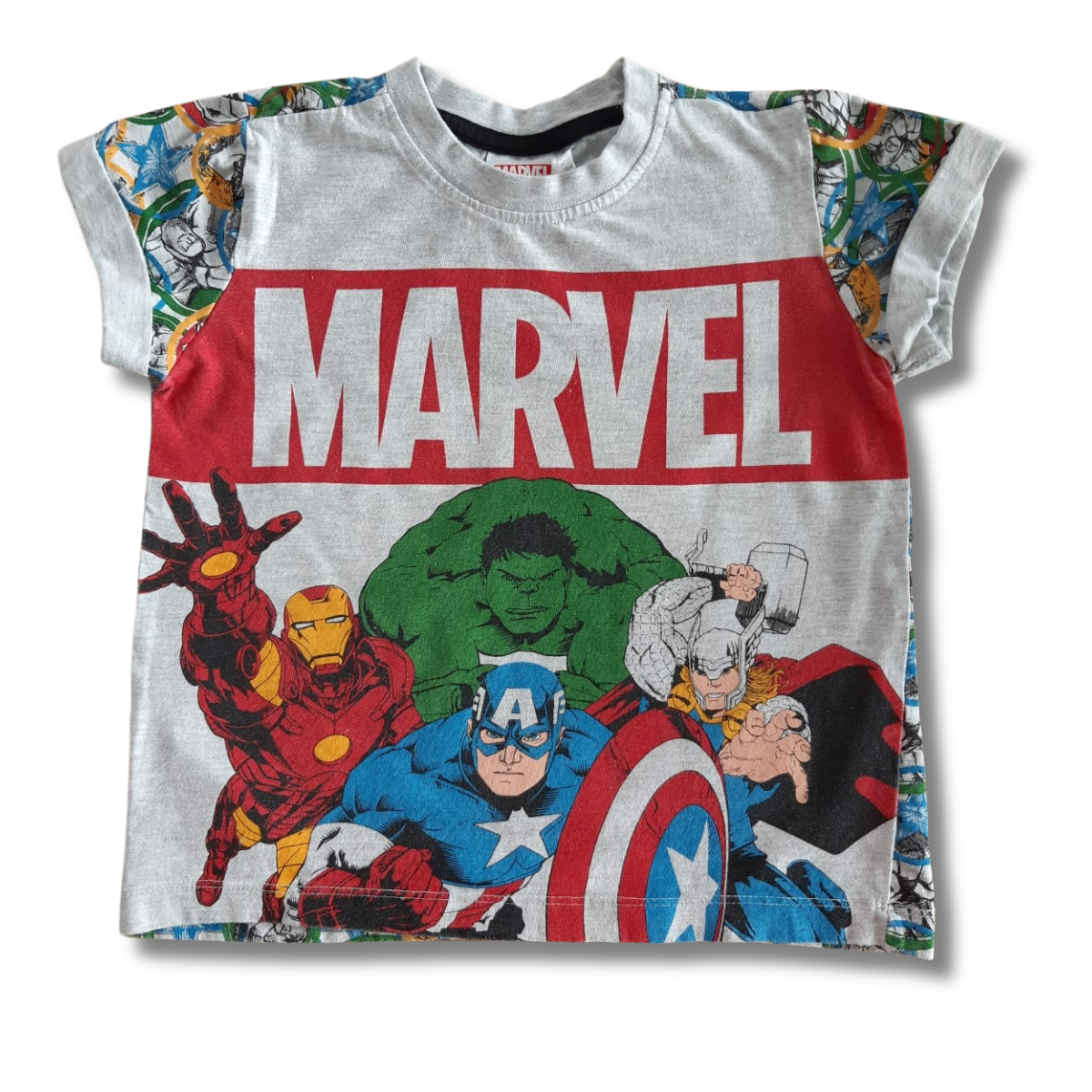 Marvel T-shirt - Maat 110/116