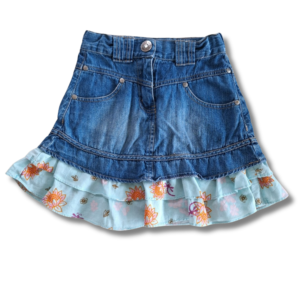 Jeans rokje - Maat 116