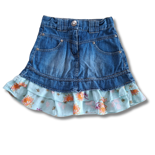 Jeans rokje - Maat 116