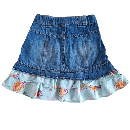 Jeans rokje - Maat 116