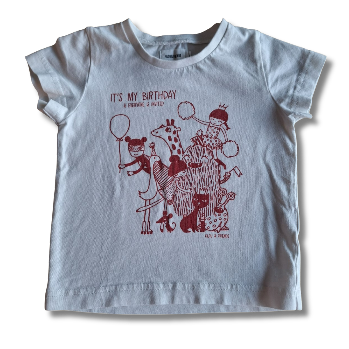Filou & Friends - Tshirt - Maat 2j