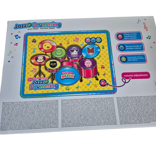 Toi Toys Baby drum tablet - exc. Batterijen (3 x AA)