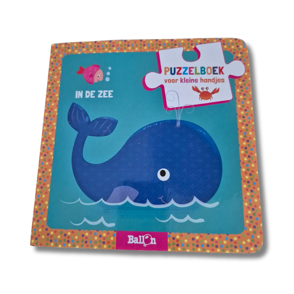 Puzzelboek voor kleine handjes - In de zee