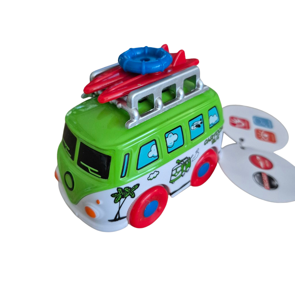 Toi Toys Surfbusje met frictie