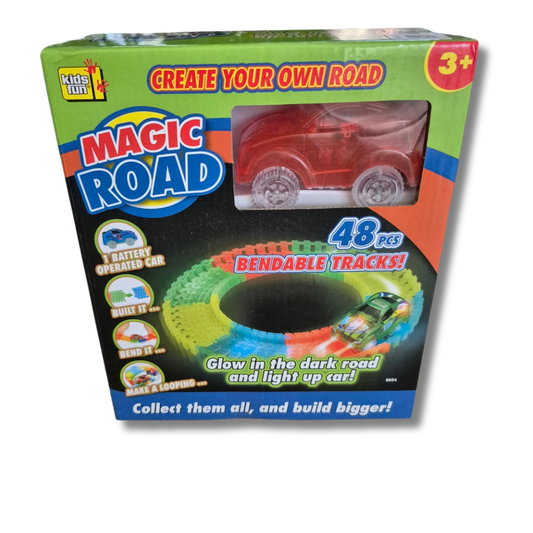 Racebaan Magic road 48-delig