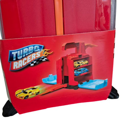 Toi Toys Turbo Racers autoschieter met 2 auto's