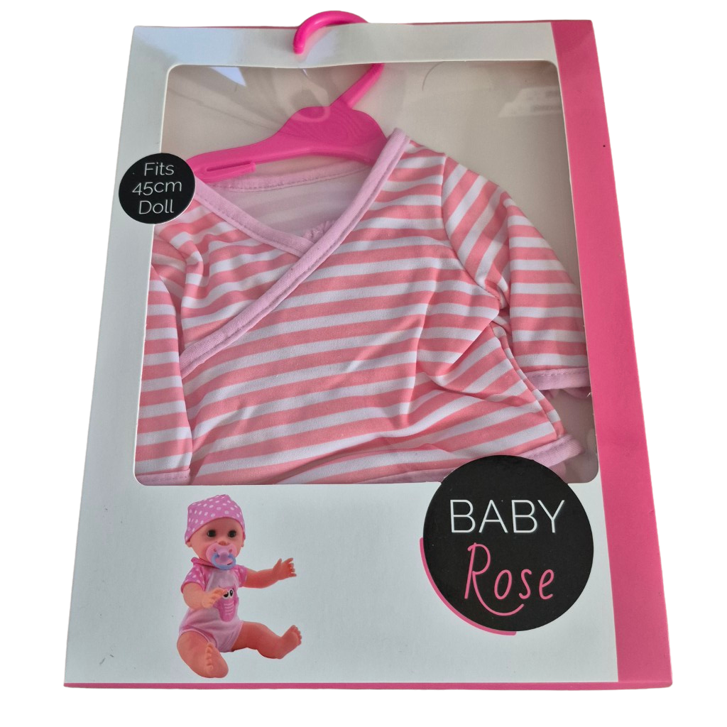 Baby Rose poppenkleren 40-45cm