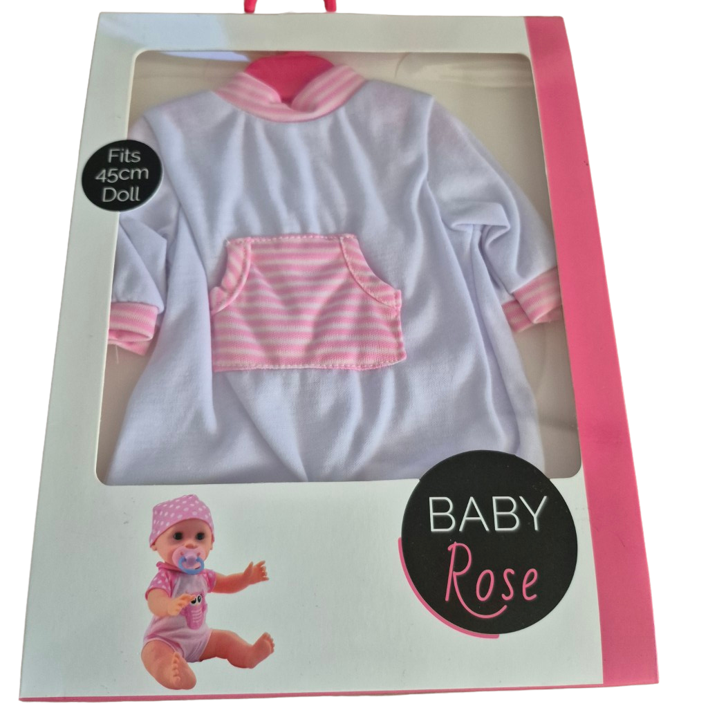 Baby Rose poppenkleren 40-45cm