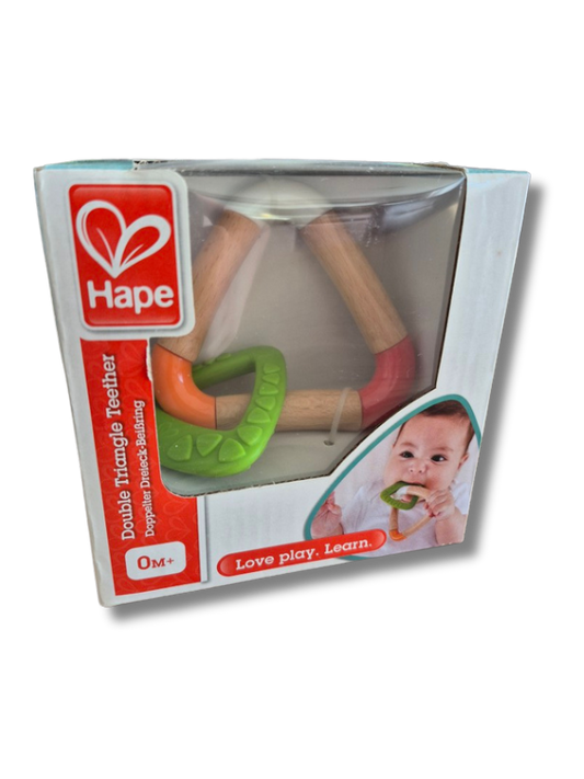 Hape - Dubbele bijtring - 0M+
