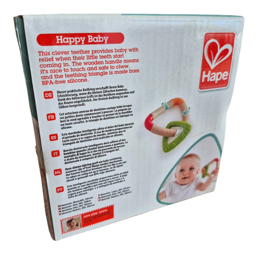 Hape - Dubbele bijtring - 0M+