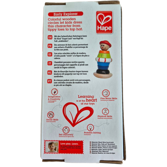 Hape - Stapel-Jack - 12M+