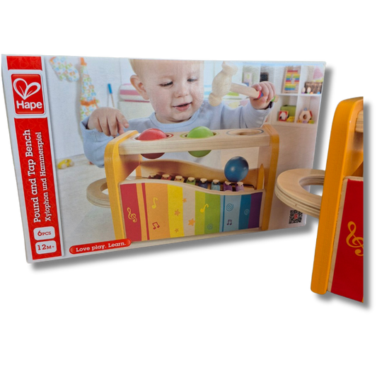 Hape - Xylofoon en hamerspel - 12M+