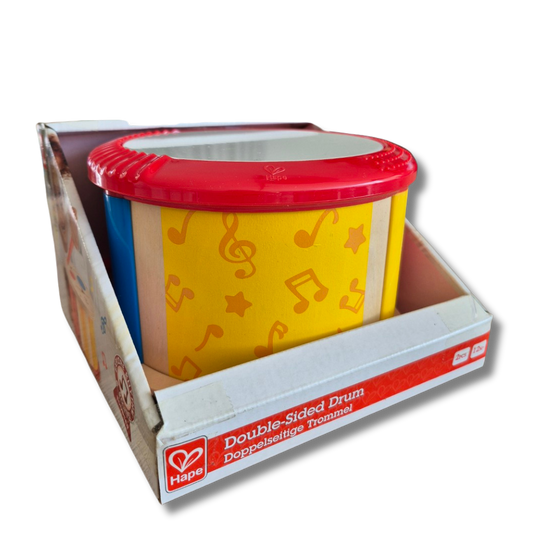 Hape - Dubbele zijde trommel - 12M+
