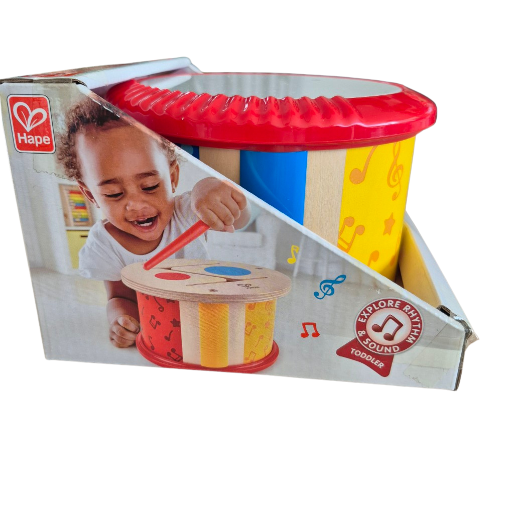 Hape - Dubbele zijde trommel - 12M+
