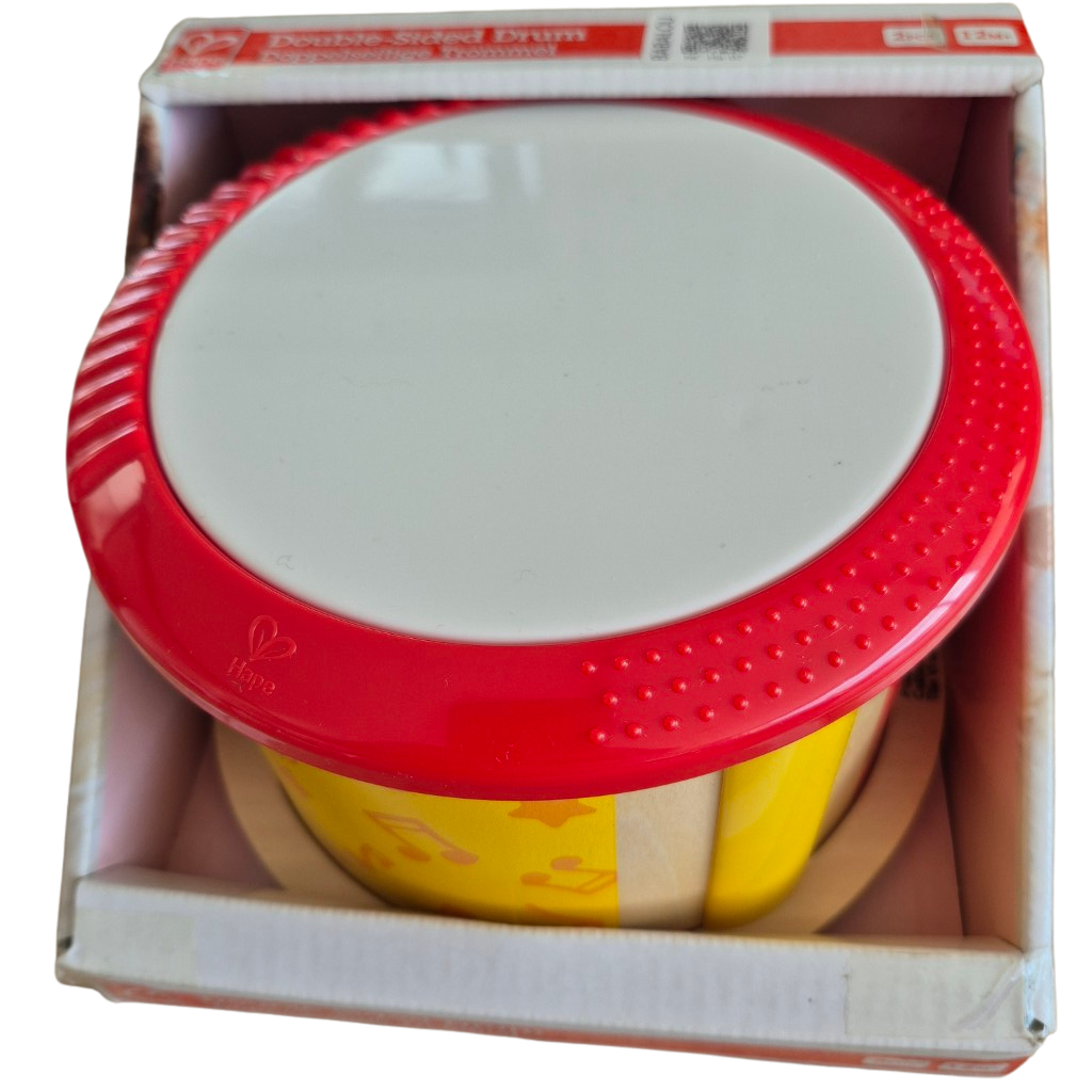 Hape - Dubbele zijde trommel - 12M+