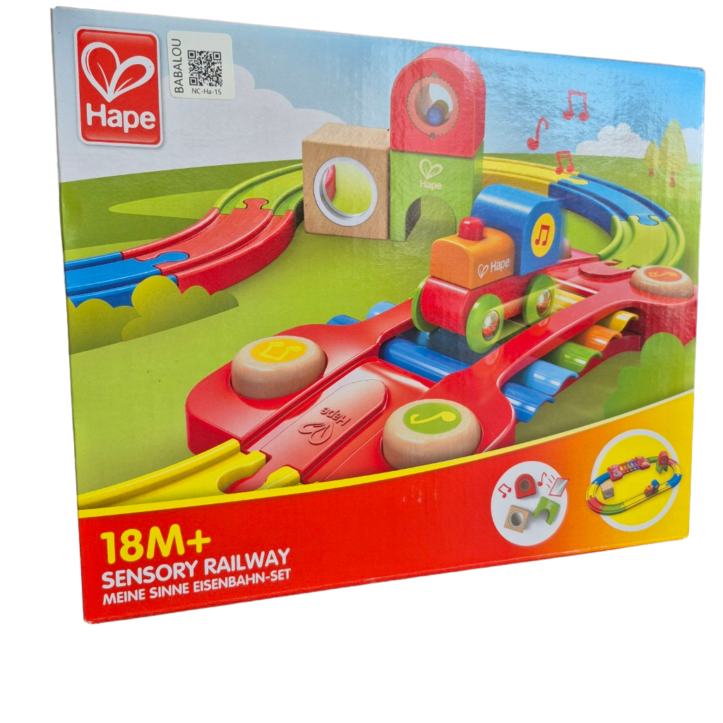 Hape - Sensorspoorweg - 18M+
