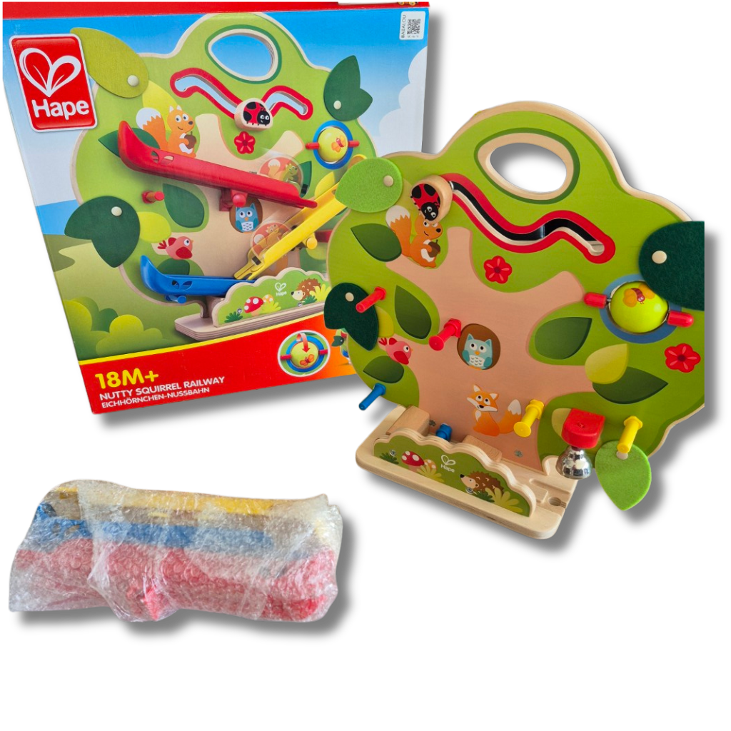 Hape - Eekhoorn-spoorweg - 18M+