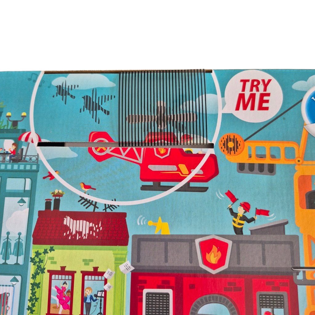 Hape - Animatie Stadspuzzel - 4J+